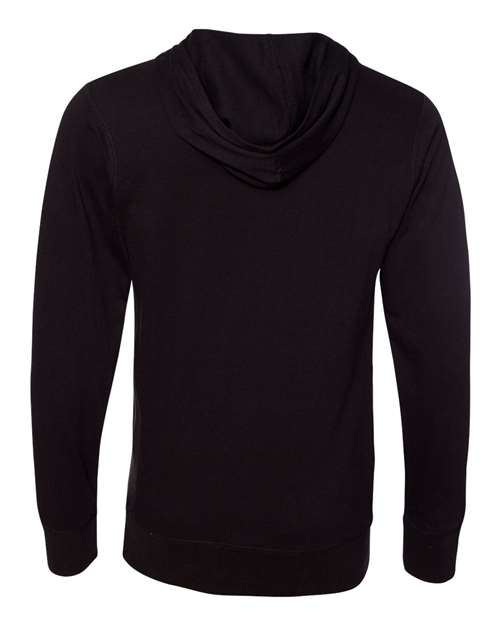 J. America - Jersey Sport Lace Hooded Pullover - 8231