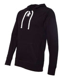 J. America - Jersey Sport Lace Hooded Pullover - 8231