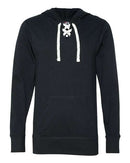 J. America - Jersey Sport Lace Hooded Pullover - 8231