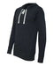 J. America - Jersey Sport Lace Hooded Pullover - 8231