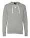 J. America - Jersey Sport Lace Hooded Pullover - 8231