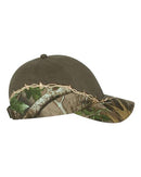 Kati - Camo with Barbed Wire Embroidery Cap - LC4BW