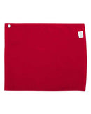 Carmel Towel Company - Velour Hemmed Towel with Grommet & Hook - C1518GH