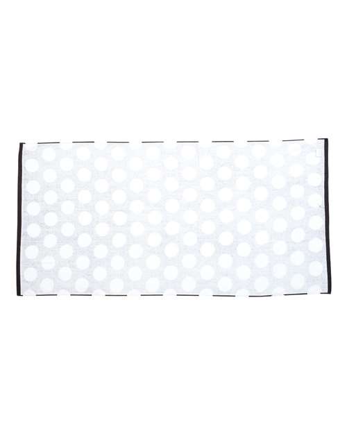 Carmel Towel Company - Polka Dot Velour Beach Towel - C3060P