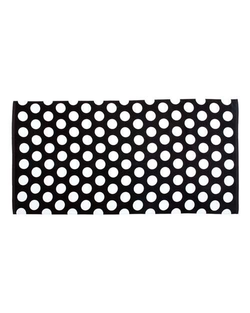 Carmel Towel Company - Polka Dot Velour Beach Towel - C3060P