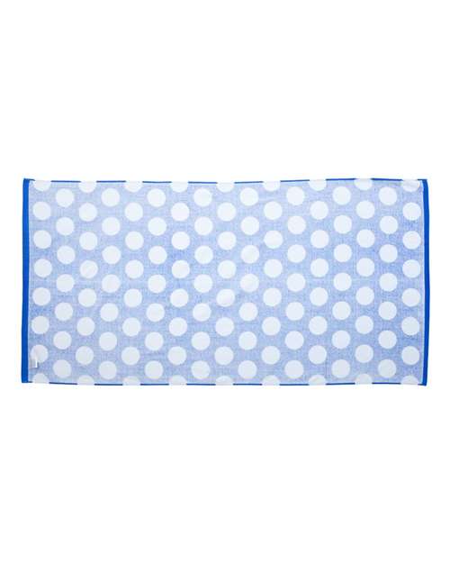 Carmel Towel Company - Polka Dot Velour Beach Towel - C3060P