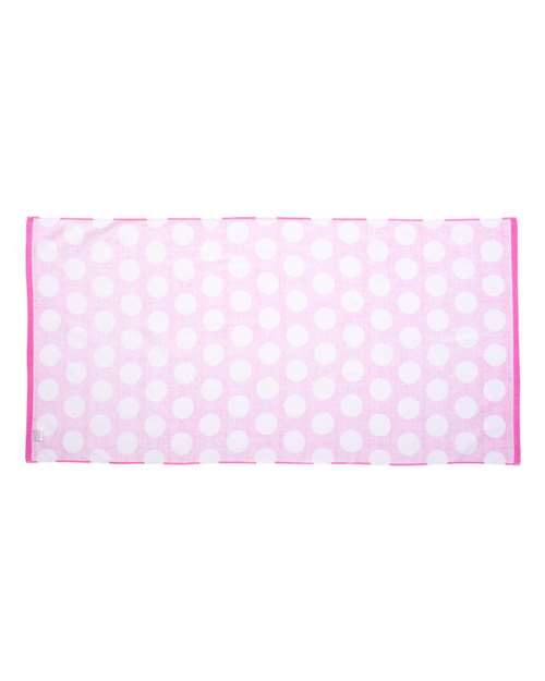 Carmel Towel Company - Polka Dot Velour Beach Towel - C3060P