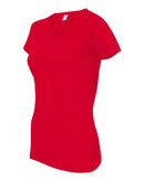 LAT - Women's V-Neck Fine Jersey Tee - 3507 (More Color)