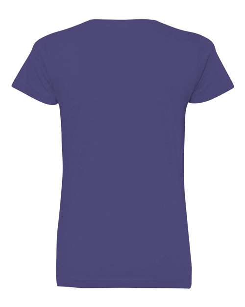 LAT - Women's V-Neck Fine Jersey Tee - 3507 (More Color)