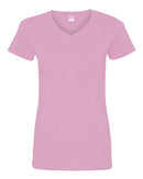 LAT - Women's V-Neck Fine Jersey Tee - 3507 (More Color)