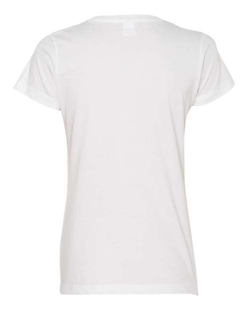 LAT - Women's V-Neck Fine Jersey Tee - 3507 (More Color)