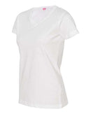 LAT - Women's V-Neck Fine Jersey Tee - 3507 (More Color)