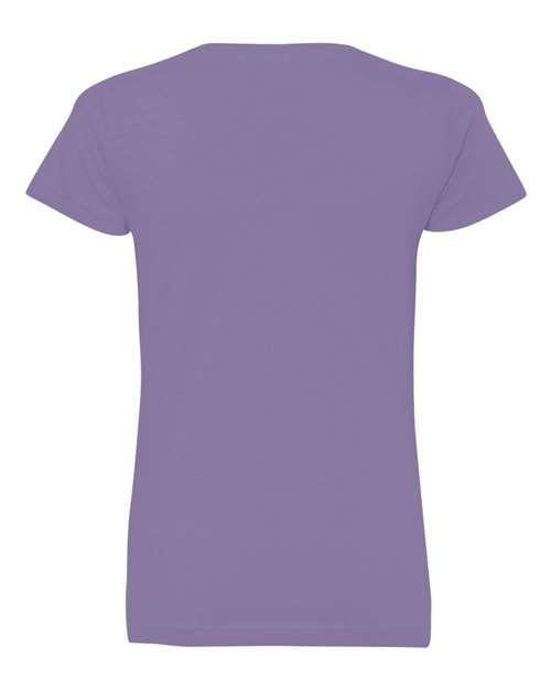 LAT - Women's V-Neck Fine Jersey Tee - 3507 (More Color)