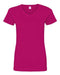 LAT - Women's V-Neck Fine Jersey Tee - 3507