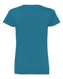 LAT - Women's V-Neck Fine Jersey Tee - 3507