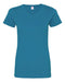 LAT - Women's V-Neck Fine Jersey Tee - 3507