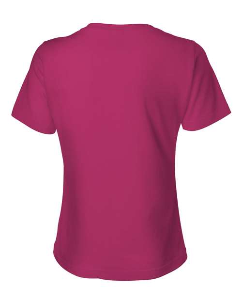 LAT - Women's V-Neck Premium Jersey Tee - 3587