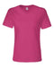 LAT - Women's V-Neck Premium Jersey Tee - 3587