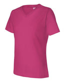 LAT - Women's V-Neck Premium Jersey Tee - 3587