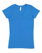 LAT - Junior Fit V-Neck Fine Jersey Tee - 3607