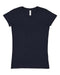 LAT - Junior Fit V-Neck Fine Jersey Tee - 3607