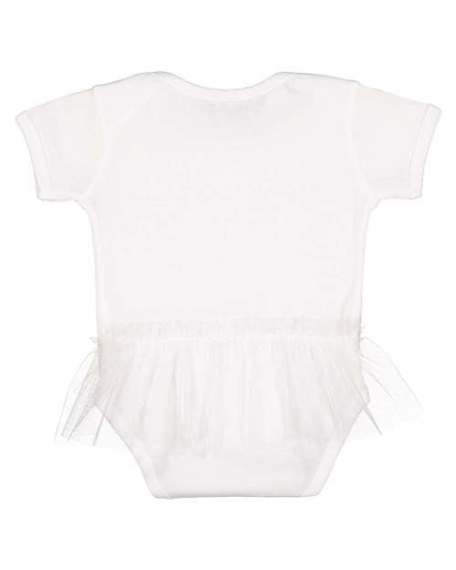 Rabbit Skins - Infant Tutu Baby Rib Bodysuit - 4422