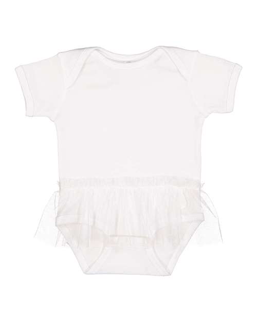 Rabbit Skins - Infant Tutu Baby Rib Bodysuit - 4422