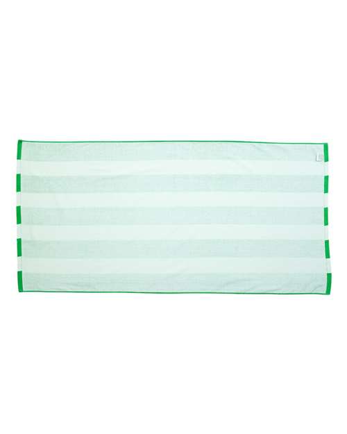 Carmel Towel Company - Cabana Stripe Velour Beach Towel - C3060S