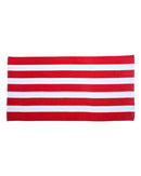 Carmel Towel Company - Cabana Stripe Velour Beach Towel - C3060S