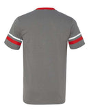 Augusta Sportswear - V-Neck Jersey with Striped Sleeves - 360