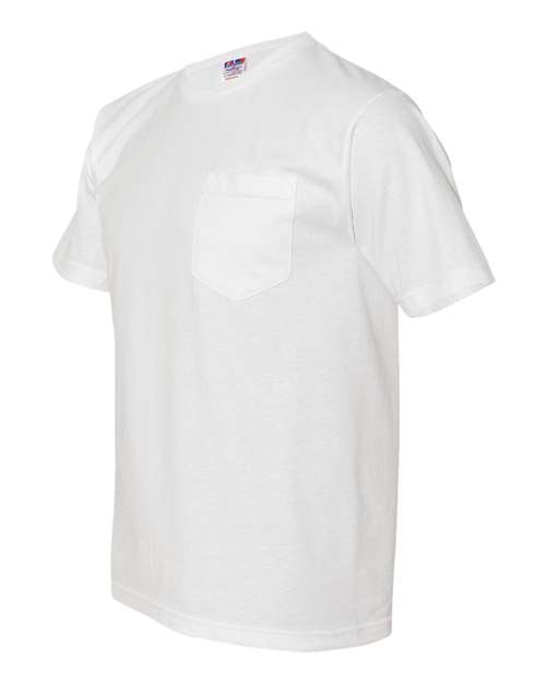 Bayside - USA-Made Short Sleeve T-Shirt With a Pocket - 5070