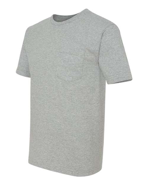 Bayside - USA-Made Short Sleeve T-Shirt With a Pocket - 5070