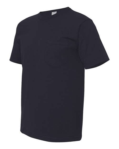 Bayside - USA-Made Short Sleeve T-Shirt With a Pocket - 5070