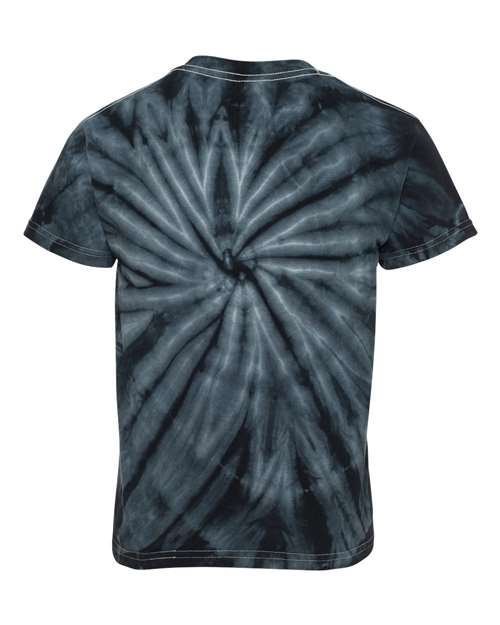 Dyenomite - Youth Cyclone Vat-Dyed Pinwheel Short Sleeve T-Shirt - 20BCY