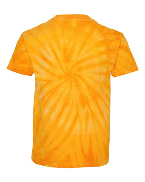 Dyenomite - Youth Cyclone Vat-Dyed Pinwheel Short Sleeve T-Shirt - 20BCY