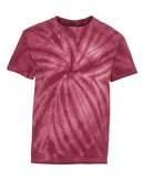 Dyenomite - Youth Cyclone Vat-Dyed Pinwheel Short Sleeve T-Shirt - 20BCY