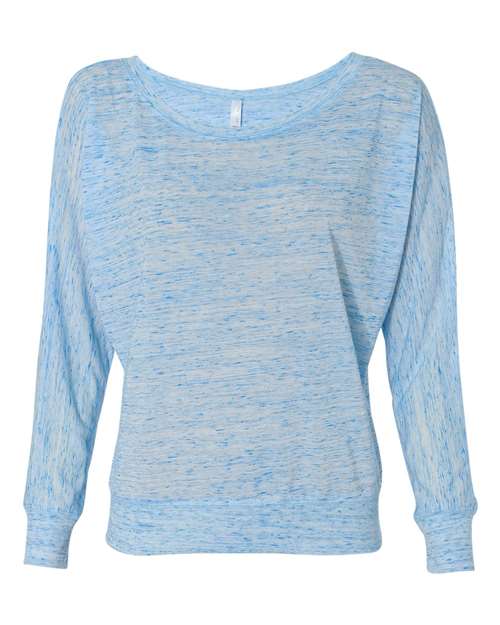 BELLA + CANVAS - Women’s Flowy Off Shoulder Long Sleeve Tee - 8850