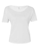 BELLA + CANVAS - Women's Flowy Open Back Tee - 8871