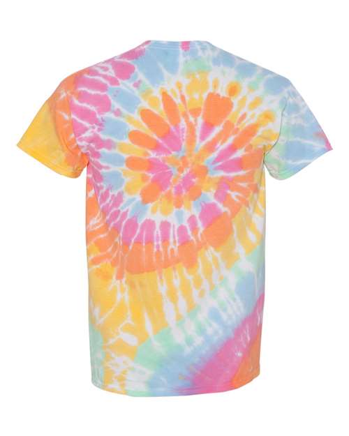 Dyenomite - Multi-Color Spiral Tie-Dyed T-Shirt - 200MS