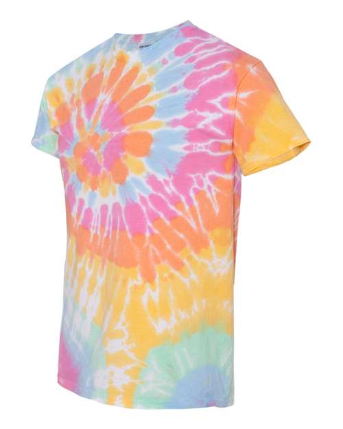 Dyenomite - Multi-Color Spiral Tie-Dyed T-Shirt - 200MS