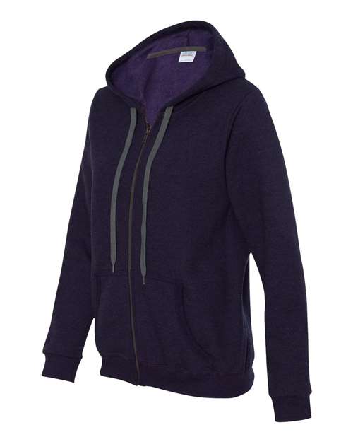 Gildan - Heavy Blend™ Women's Vintage Full-Zip Hooded Sweatshirt - 18700FL