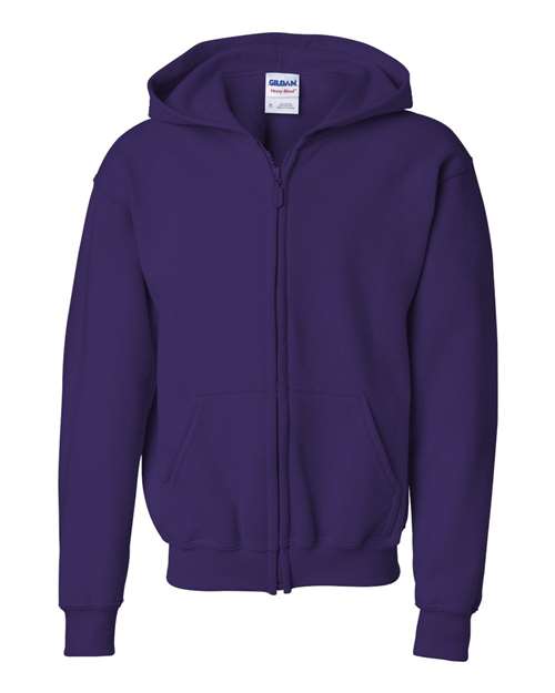 Gildan - Heavy Blend™ Youth Full-Zip Hooded Sweatshirt - 18600B