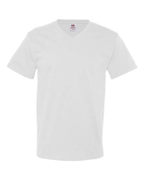 Fruit of the Loom - HD Cotton V-Neck T-Shirt - 39VR