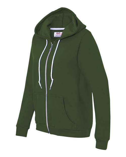 Anvil - Women's Full-Zip Hooded Sweatshirt - 71600FL