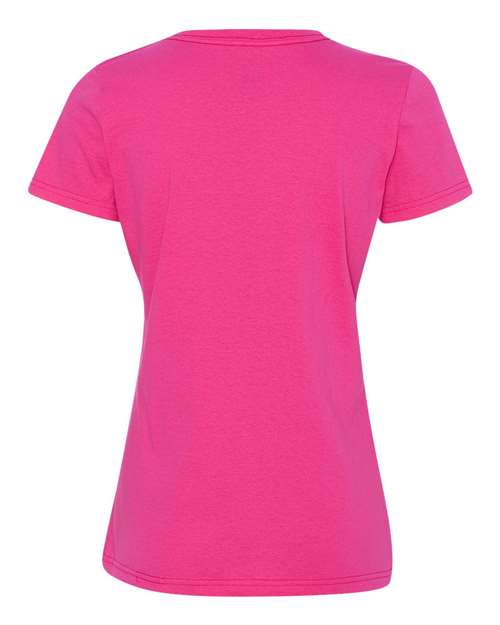 Fruit of the Loom - HD Cotton Women's V-Neck T-Shirt - L39VR