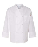 Chef Designs - Eight Knot Button Chef Coat with Thermometer Pocket - 0414