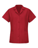 Red Kap - Women's Loose Fit Short Sleeve Button Smock - TP23