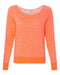 Independent Trading Co. - Juniors' Wide Neck Sweaterfleece Crew - PRM2400