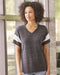 PRIM + PREUX - Women's Eco-Jersey Powder Puff V-Neck Tee - 1988