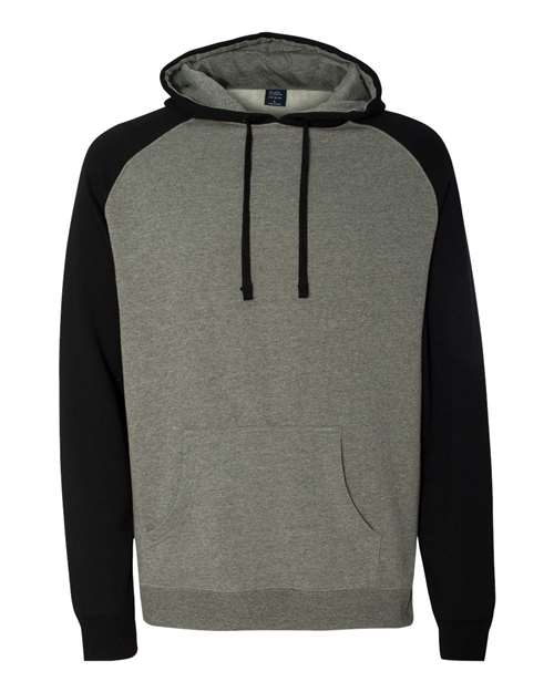 Independent Trading Co. - Raglan Hooded Sweatshirt - IND40RP